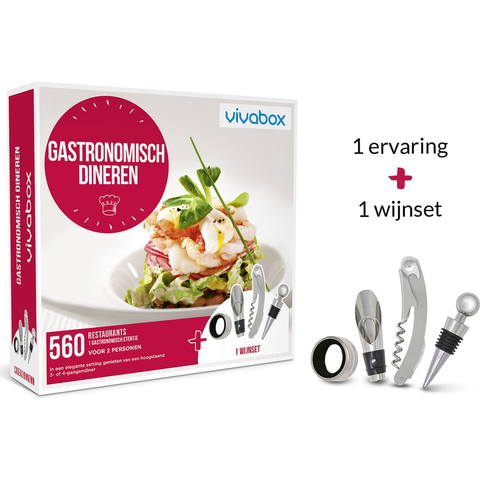 Vivabox : Dîner gastronomique avec vin