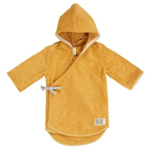 Baby badjas Dijon organic - ochre