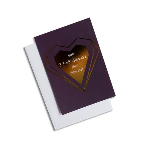 Een liefdevol jaar gewenst