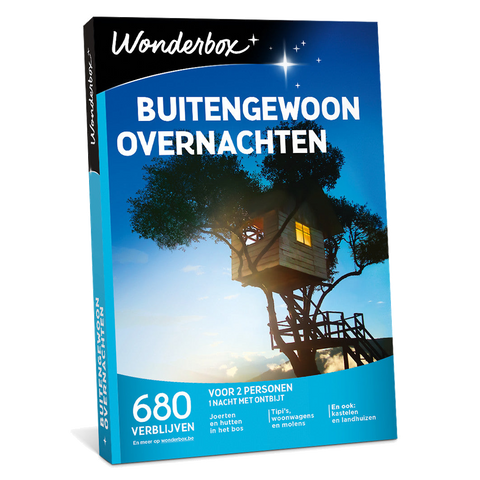 Wonderbox - Buitengewoon overnachten
