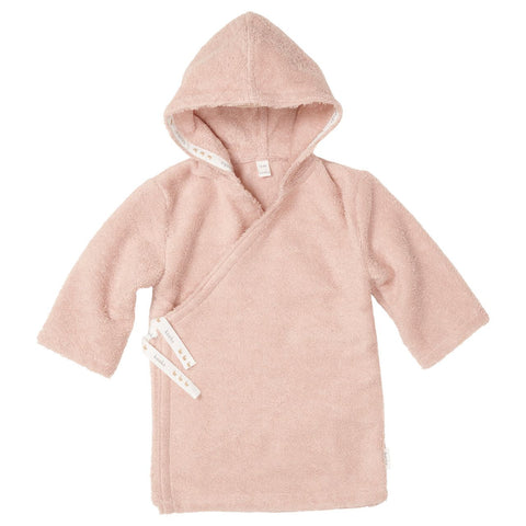 Baby bathrobe Dijon organic - ochre