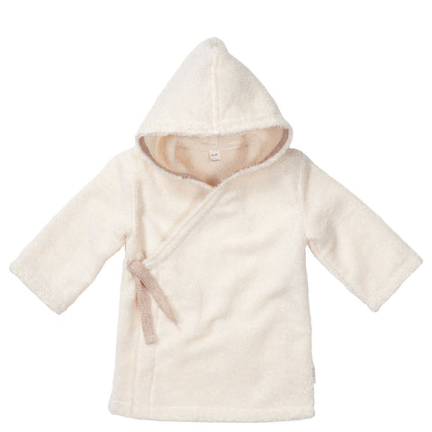 Baby bathrobe Dijon organic - ochre